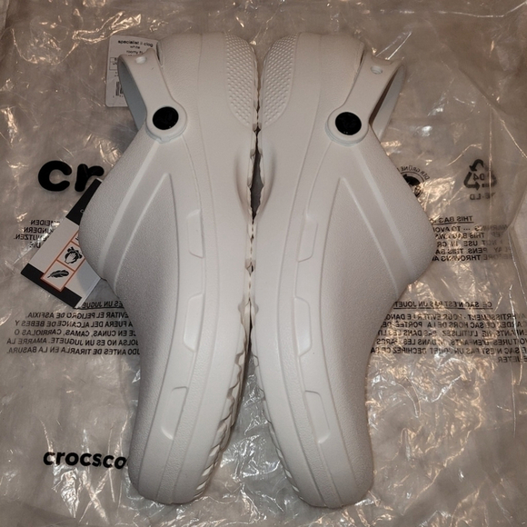Crocs Specialist White Men's Slip-On Clogs Health Professional NEW - Picture 10 of 13